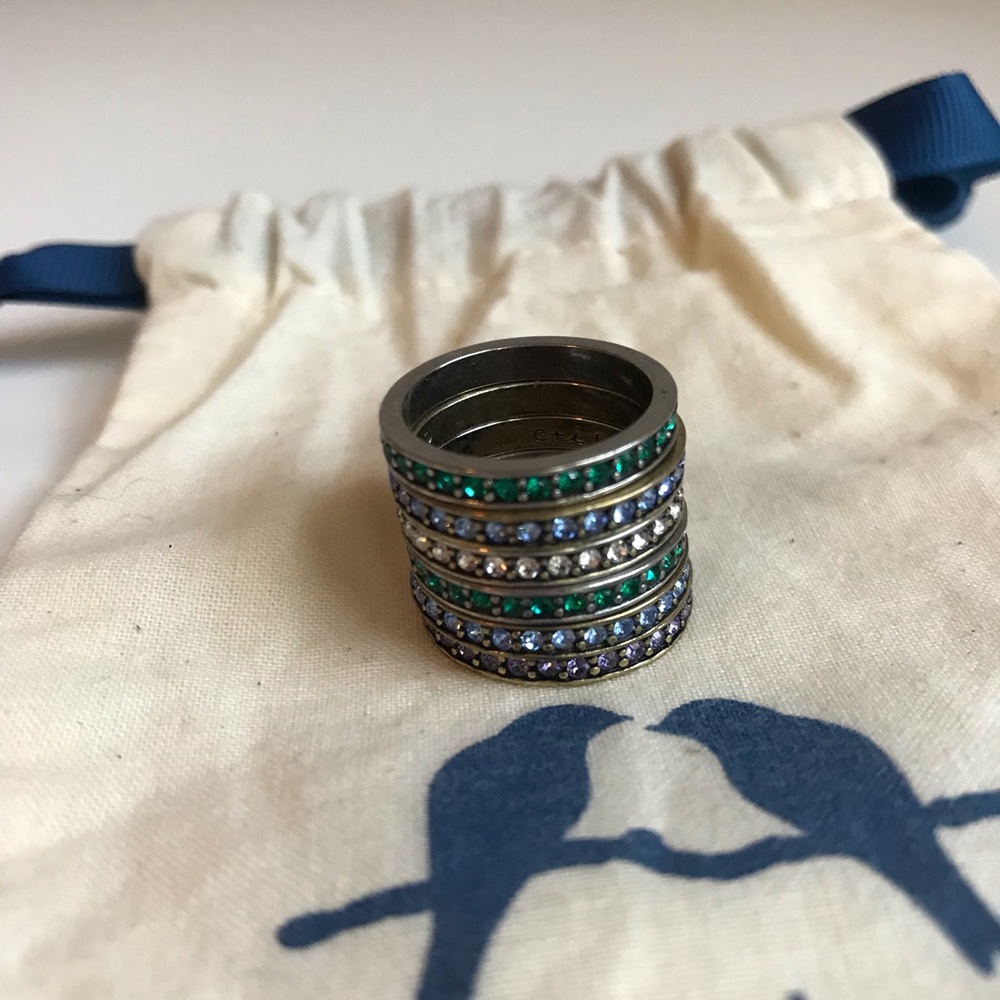 Chloe + Isabel Birthstone Stacking Rings 🌟 - Picture 6 of 7